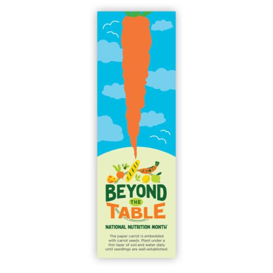 Carrot Seed Bookmark - NM167