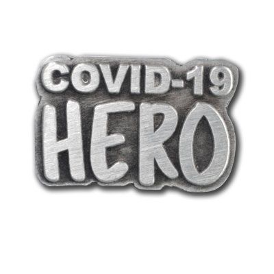 Covid-19 Hero Lapel Pin - ENG201