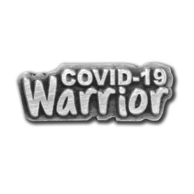 Covid-19 Warrior Lapel Pin - NW403