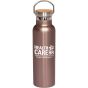 Vacuum Insulated Bottle w/Bamboo Lid - HR100 (Min. Quantity Purchase - 24 pcs.)