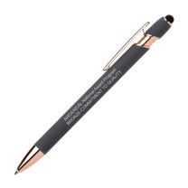 Bronze Soft Gray Stylus Pen - QA09BG