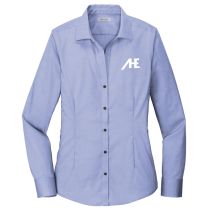 Red House® Ladies Pinpoint Oxford Non-Iron Shirt - AHE03