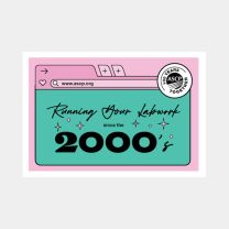 2000s Vinyl Sticker - ASCP00VS