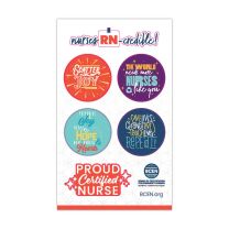 Certified Nurse Sticker Sheet - CND111