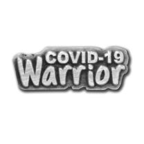 Covid-19 Warrior Lapel Pin - SS302
