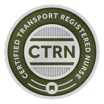 Certified Transport Registered Nurse Lapel Pin - CTRN01
