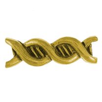 Gold DNA Lapel Pin - L601