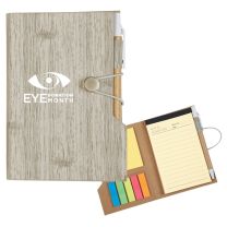 Notebook w/Sticky Notes  - EB20 (Min. Quantity Purchase-100 pcs.)