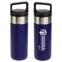 20 oz Vacuum Insulated Bottle w/ Carabiner Lid - ENG21