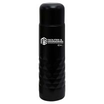 16 oz. Stainless Steel Thermos - ENG411 (Min. Quantity Purchase - 48 pcs.)
