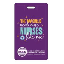 World Needs  More Nurses Luggage Tag - BCEN03
