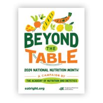 National Nutrition Month® Poster - NM100