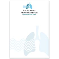 Pulmonary Rehab Post-it® Adhesive Notepad - P109