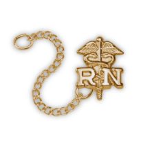 Gold Filled Caduceus RN Guard - Greenville