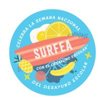 Spanish Logo Sticker Roll/100 - SB204