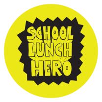 Lunch Hero Stickers Roll/100 - SLH105