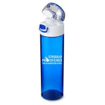 23 oz. Water Bottle w/Lid - SP311 (Min. Quantity Purchase - 50 pcs.)