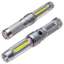 COB/LED Flashlight w/Magnetic Base - SS17